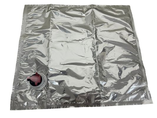 Bolsa de embalaje BIB libre de humedad en caja para alimentos líquidos