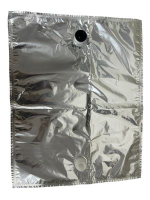 5L-200L Bolsa libre de metal de grado alimenticio en caja embalaje líquido doble tapa
