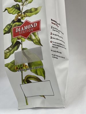 Bolsa de café de 250 g, bolsas de café con fuelle de sellado térmico lateral