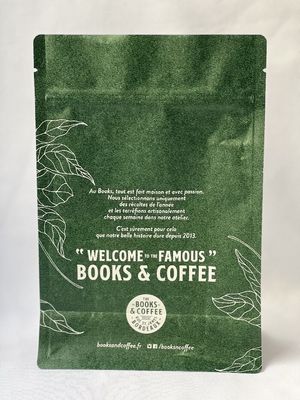 Material de PET de fondo plano de bolsa de café a prueba de humedad