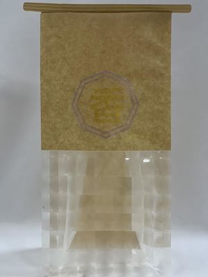 La lata Doypack se levanta la bolsa de papel impresa clara de la bolsa para el pan