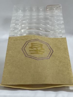 La lata Doypack se levanta la bolsa de papel impresa clara de la bolsa para el pan