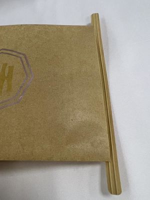 Certificado de empaquetado ISO de las bolsas del papel de Kraft del tamaño de encargo para la panadería del pan