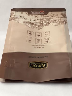 Resistencia de compresión fuerte modificada para requisitos particulares de las bolsas 12oz de la parte inferior plana