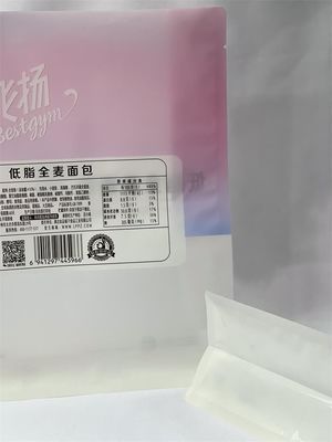 Bolsas de fondo plano laminadas impresas Estampado en caliente a prueba de agua