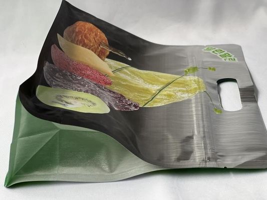 Capacidad modificada para requisitos particulares OEM de empaquetado impreso metalizado de la cremallera del bocado de la bolsa
