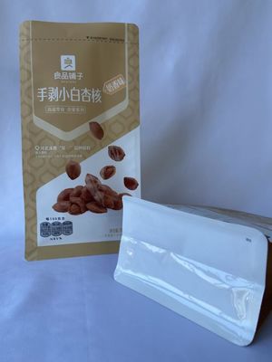 Las bolsas de acondicionamiento de alimentos con fondo cuádruple desechables se levantan las bolsas de plástico