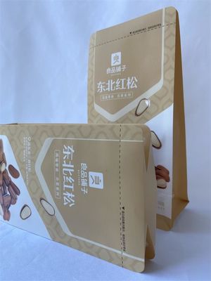 Bolsas biodegradables para alimentos de papel de aluminio Mylar de plástico se levanta bolsas para alimentos
