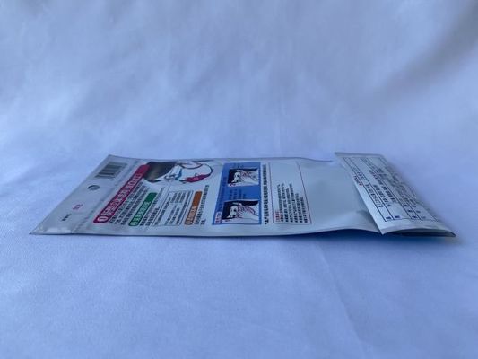 Irregular plástico impreso modificado para requisitos particulares de la bolsa con uno mismo pegajoso