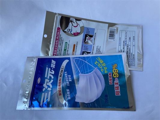Las bolsas con forma laminada VMCPP se levantan con 3 lados impresos personalizados
