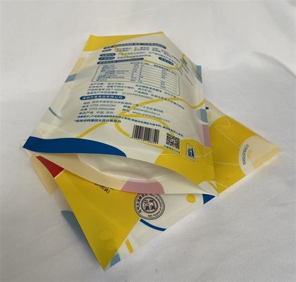 Bolsas de embalaje de pie de material PE laminadas impresas a medida