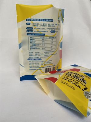 Bolsas de embalaje de pie de material PE laminadas impresas a medida