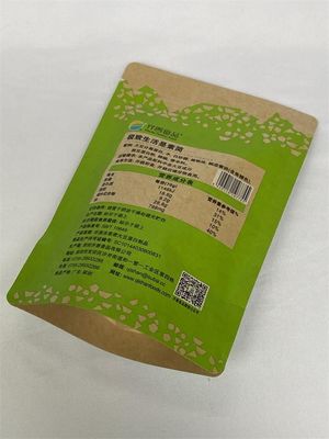 Bolsas de embalaje de papel impresas personalizadas Bolsa de papel Kraft de 130 mm de ancho