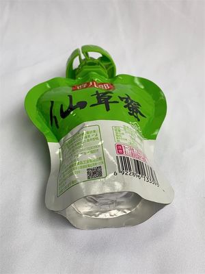 Bolsa de empaquetado del canalón de la bolsa 150ml del canalón del tapón de rosca del bebé para el jugo