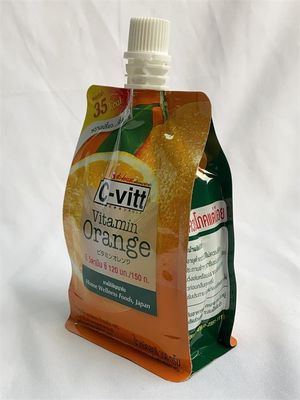 Alta barrera de empaquetado de la bolsa del canalón de la parte inferior plana para las bebidas de fruta 150ml