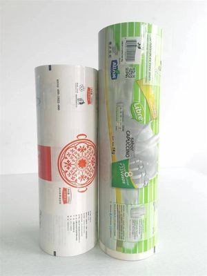 Rollo de embalaje de plástico impreso HACPP automático termosellable