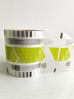 Rollo de película de laminación térmica reciclable impreso personalizado 40 micrones