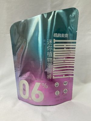 El sellado en caliente formado impermeable de la bolsa se levanta la bolsa para los bocados de la comida