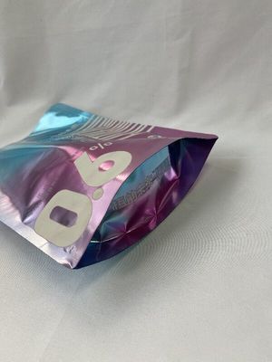 El sellado en caliente formado impermeable de la bolsa se levanta la bolsa para los bocados de la comida