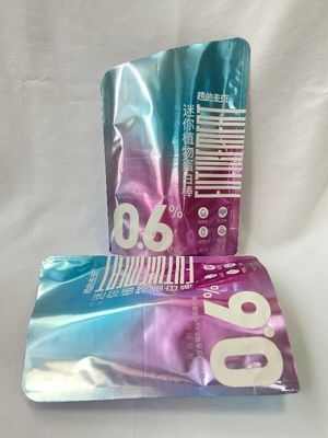 El sellado en caliente formado impermeable de la bolsa se levanta la bolsa para los bocados de la comida