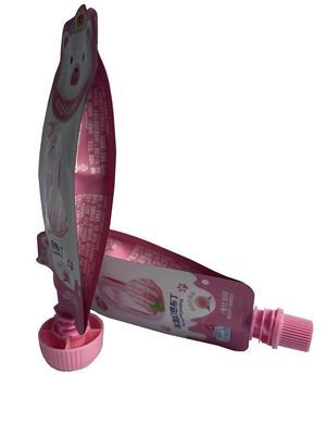 Bolsa plástica mate del bocado de la prenda impermeable del escudete del lado de la impresión del fotograbado del canalón