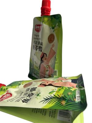 Bolsa de embalaje de pico personalizada Bolsa de pie de líquido retortable