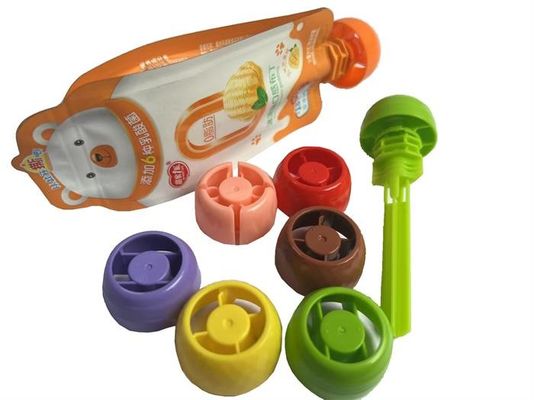 Soporte de empaquetado modificado para requisitos particulares del material del ANIMAL DOMÉSTICO de la bolsa del canalón encima del bolso del canalón