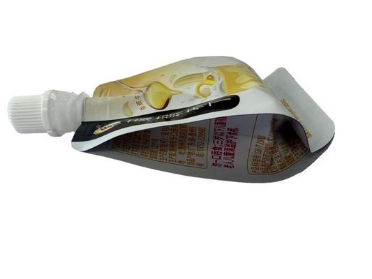 Bolsa de embalaje de 60 g de tamaño pequeño con boquilla de embalaje personalizado para jugo líquido