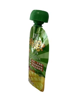 Bolsa de embalaje con chorro de jugo en forma libre con fuerte resistencia a la presión