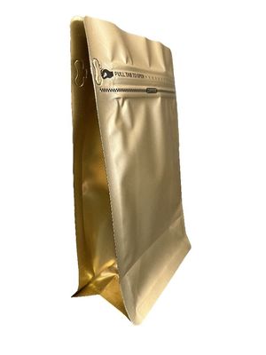 Impresión de oro Bolsas de café ecológicas para envases ecológicos