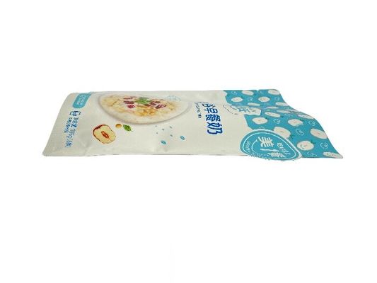 Bolsa de embalaje congelada de forma libre de brillo con superficie de alto brillo
