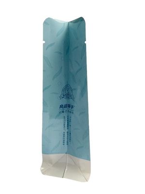 Embalaje de alimentos impreso a medida impermeable Bolso laminado para pescado de merienda