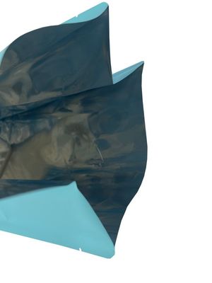 Bolsa de embalaje de alimentos metalizada de fondo cuádruple personalizable para galletas