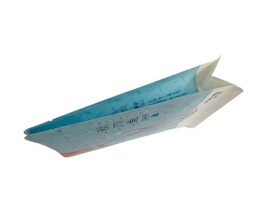 Las bolsas plásticas de papel de la parte inferior plana empaquetan la laminación seca 90g para los pescados secados