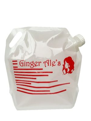 Bolsa de detergente líquido personalizada de nylon fuerte con capacidad de bolsa de 5L