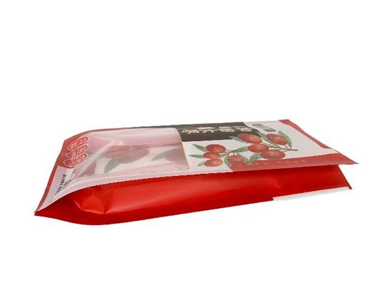 Bolsas en forma personalizada de calidad alimenticia embalaje de barrera con caja lateral