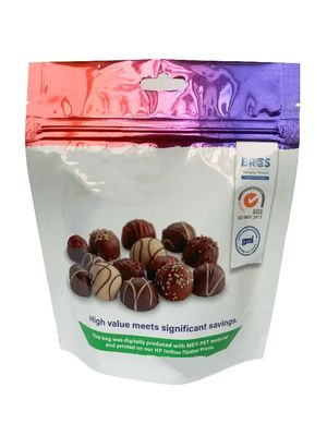 Barrera Mylar Stand Up Bolsa de cremallera Impreso a medida Impresión digital de alimentos