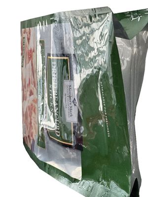 Bolsa de embalaje de alimentos con cremallera y ventana