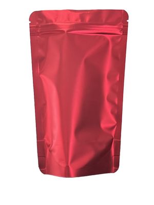 Barrera metalica personalizada Bolso de embalaje de café de pie con ventana