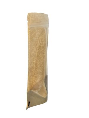Bolso de embalaje de café con cremallera y ventana
