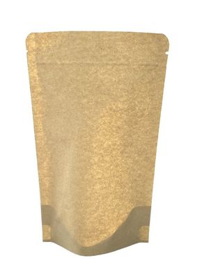 Bolso de embalaje de café con cremallera y ventana