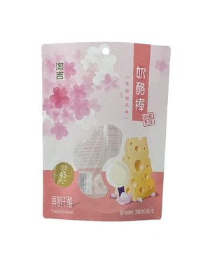 Eco Amigable Impreso a medida Bolsa de papel plástico con ventana