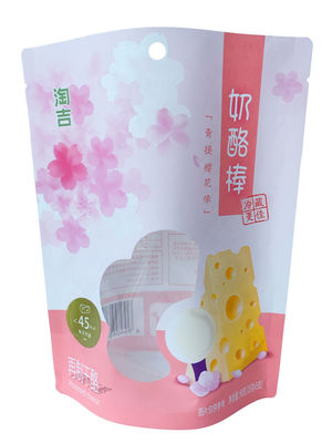 Bolsas de papel con ventanas con barniz mate impreso a medida