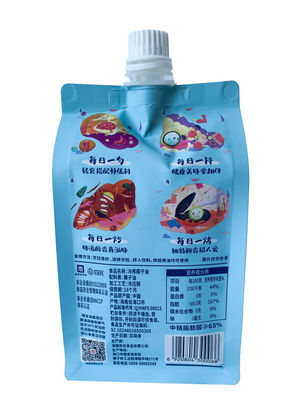 Bolsa de embalaje con chorro personalizada para leche de 30g-1kg de capacidad