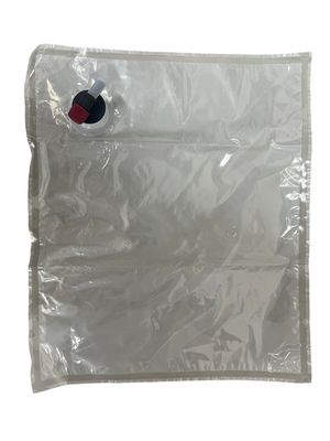 Bolsa BIB en caja embalaje líquido con tapa personalizada para jugo líquido y leche