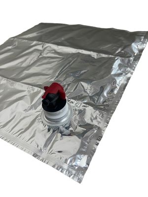 Bolsa de embalaje BIB libre de humedad en caja para alimentos líquidos