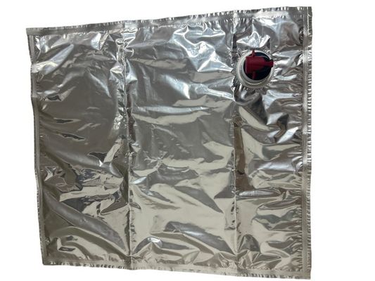 Bolsa de embalaje BIB libre de humedad en caja para alimentos líquidos
