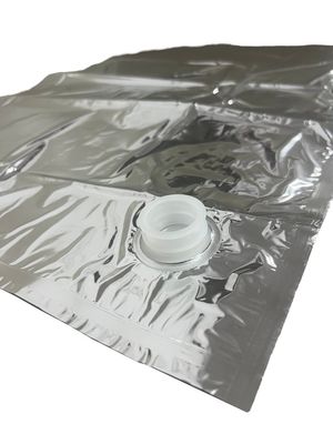 Bolsas de embalaje líquido personalizadas sin barrera de metal en caja