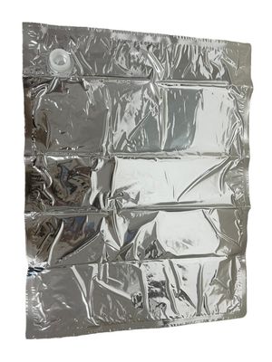 Bolsas de embalaje líquido personalizadas sin barrera de metal en caja
