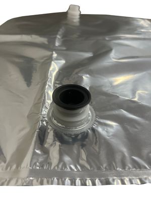 5L-200L Bolsa libre de metal de grado alimenticio en caja embalaje líquido doble tapa
